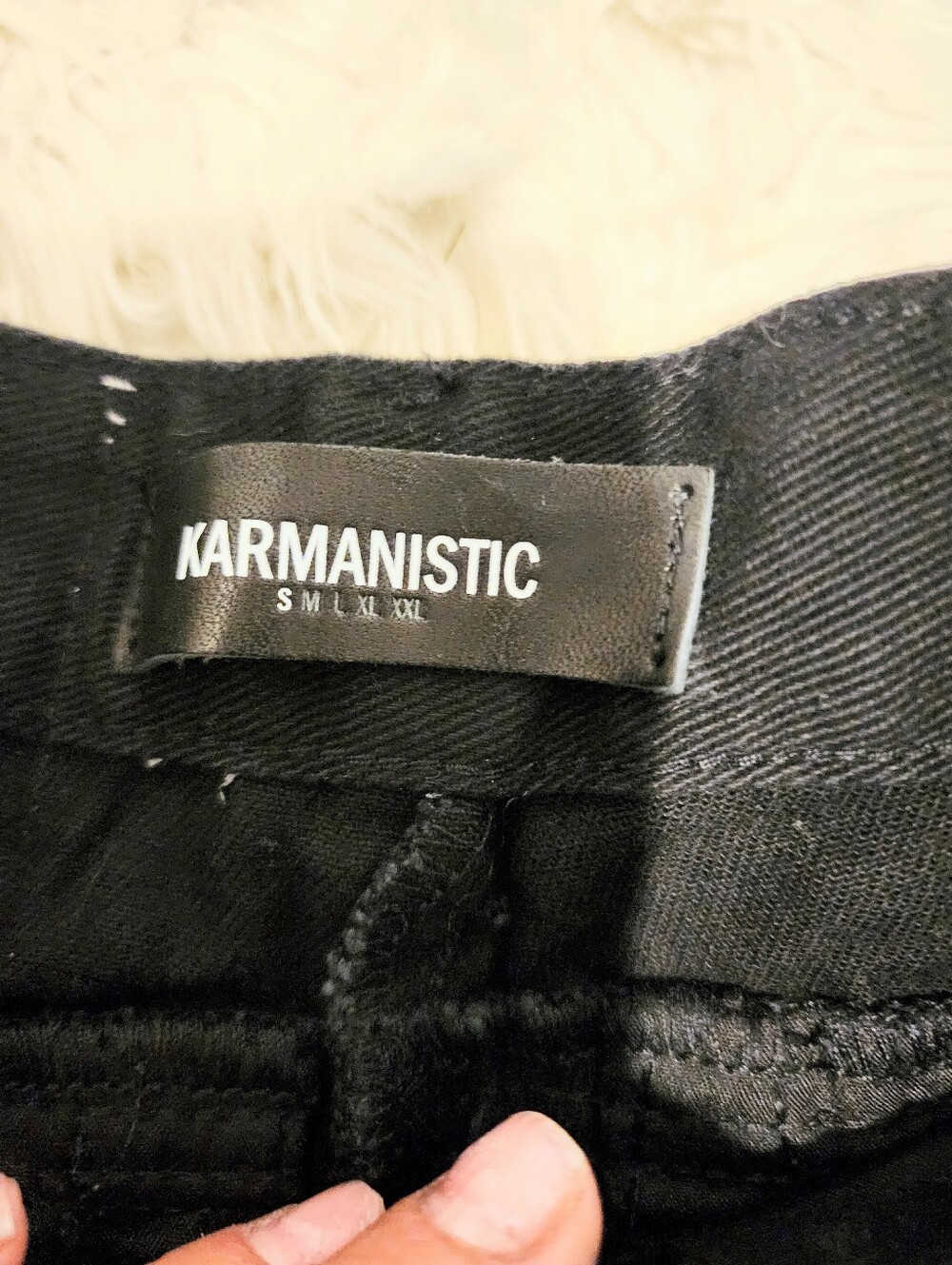 DEKAYED KARMANISTIC WIDE LEG STARIGHT JEANS STREETWEAR SIZE SMALL - Picture 5 of 16